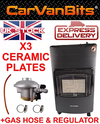 For Calor Gas Portable Propane Or Butane Cabinet Heater Home Office Ceramic Lpg • £99.98