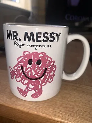 Large MR MESSY Ceramic Mug THOIP Chorion Roger Hargreaves Collectable 2011 MrMen • £5.50
