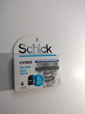 Schick Hydro 5 Men's Razor Blade Refill Cartridges 4 Pack • $11.90