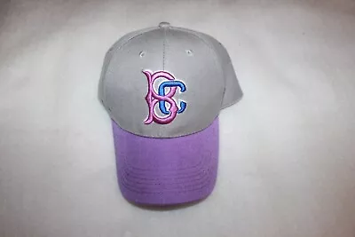 Brooklyn Cyclones Adjustable Snapback Cap: Grey Purple Hat • $14.99