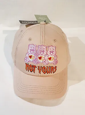 H&M Divided Pink Motif-Detail Twill Baseball Cap CARE BEARS  ONESIZE .NEW • £9.99