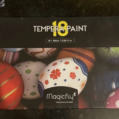 Ready-Mix Washable Tempera Paint 18 380 Ml  Children Painting • £19.99