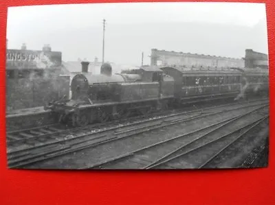 Photo  DÚn Laoghaire Mallin Railway Station Loco No 455 8/3/52 • £2.70