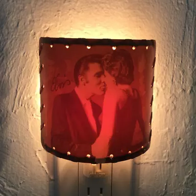 Elvis Presley Collectors Cylinder Night Light With Lace And Switch  • $24