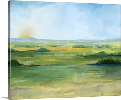 Sunlit Vale II Canvas Wall Art Print Countryside Home Decor • £294.47