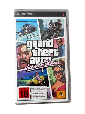 Grand Theft Auto: Vice City Stories (UMD Mini PSP 2006) Action Adventure Game • $24.95