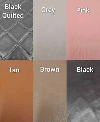 £12 • Buy Egg Faux Leather Bumper Bar COVER ONLY Black Quilted Brown Tan Pink Grey Curved