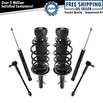 $191.99 • Buy Front Strut Assembly Tie Rod End & Rear Shock Kit Set For VW Jetta Beetle Golf