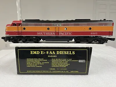 Weaver Southern Pacific 3Rail Daylight 2- EMD E-8AA Diesels And 1 E-8 B Unit. • $425