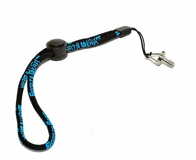 Kood Fully Adjustable Wrist Strap Lanyard + D Ring  1/4  Inch Screw Adapter (UK) • £4.99