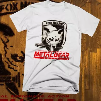 Metal Gear Solid Fox Hound Anime T-Shirt Video Game All Sizes Soft Cotton • $19.50