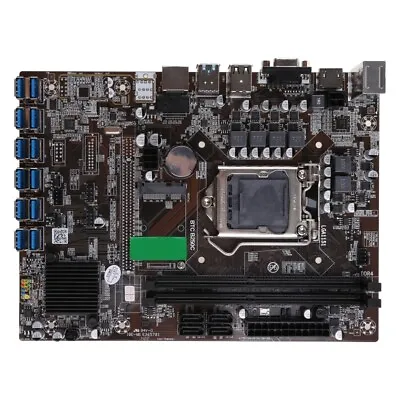B250C Miner Motherboard LGA 1151 CPU PCI-E X1 Graphics Card Slot For • $139.79