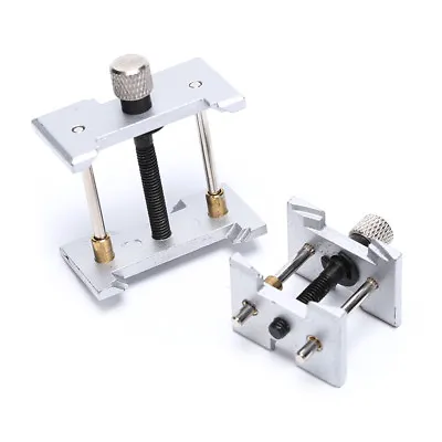 2pcs Watch Case Metal Movement Holder Watchmaker Clamp Repair Tool US RCUSN.ou • $4.42