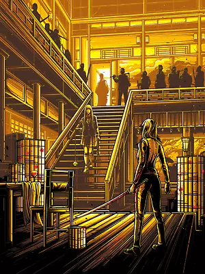 Kill Bill Volume One By Dan Mumford X/50 18x24 Mondo Sold Out • $149.99