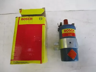 Vintage NOS BOSCH 6V BLUE COIL Germany Part# 0221124001 Porsche 356 VW Bug Bus • $150