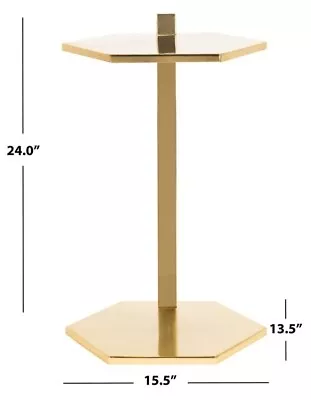 Safavieh Aurea Hexagon C Table Reduced Price 2172726601 ACC4603A • $76