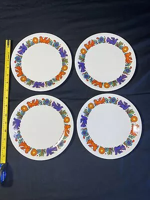 4 Piece Set Villeroy & Boch Acapulco Salad Plates 8  Vintage • $89.99