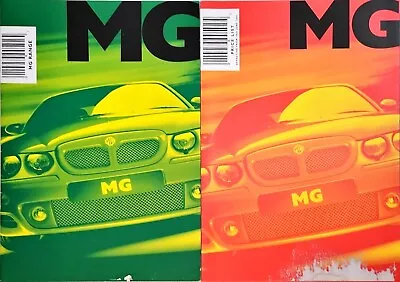 MG ZR ZS ZT MGF Brochure 2001 • $7.32