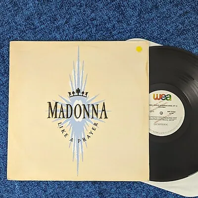Madonna Like A Prayer Promo 12'' Brazil 1989 Pepsi Logo Starburst • $295