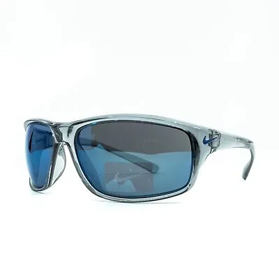 Nike Men's Adrenaline 64mm Wolf Grey Sunglasses EV1134-014-64 • $34.99