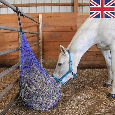 Slow Feed Hay Net Durable Horse Care Products Small Holed Hay Net Equipment UK • £9.71