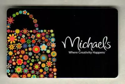 MICHAELS Floral Handbag 2010 Gift Card ( $0 ) • $2.50