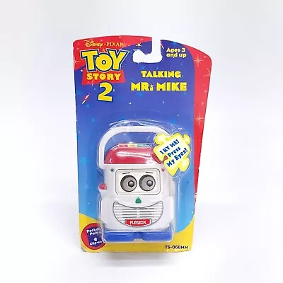 Toy Story 2 Hasbro Talking Mr Mike Pocket Pal Clip On Disney Pixar RARE NEW NIP • $250