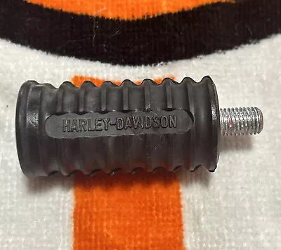 Harley-davidson Logo Rubber Shift Peg Ironhead  Sportster Shovelhead Fxr Oem • $9.95