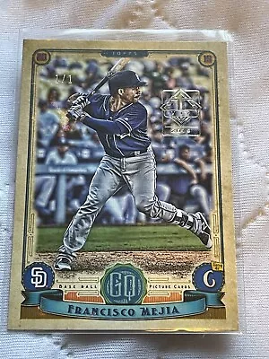 Francisco Mejia 2019 Topps Gypsy Queen 1/1 Topps Transcendent Party Card • $9.99