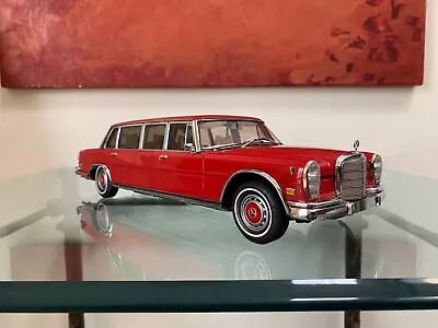 1:18 CMC M-216: (W100) Mercedes Benz 600 Pullman - Red Baron Limited Edition • $1100