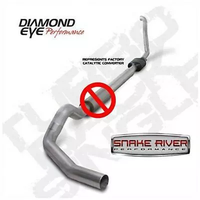 Diamond Eye 5  Exhaust For 94-97 Ford F250 F350 Diesel 7.3l No Muffler Stock Cat • $549.99