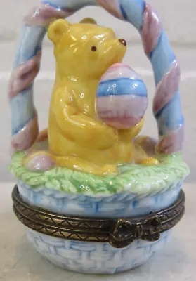 Disney Winnie The Pooh With Honey Pot Hinged Box Midwest Of Cannon Falls • $9