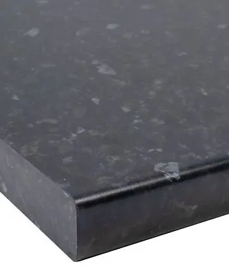 Black Granite Matt 40mm Laminate Kitchen Worktop - Cut To Size + Edging Strip • £145