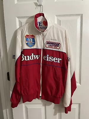 Vintage Miss Budweiser Boat Racing Team Windbreaker Jacket Team Issued 80s • $550