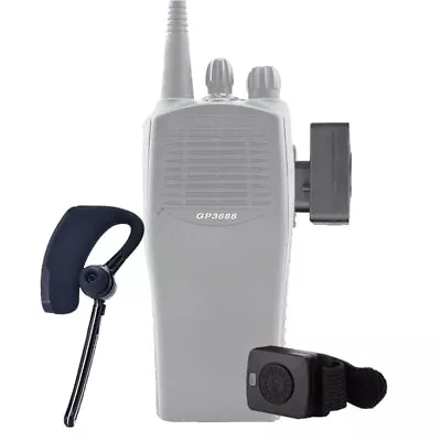 Walkie Talkie Wireless Headset M Plug Bluetooth Two Way Radio For Motorola Radio • $49.99