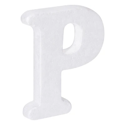 £3.28 • Buy Foam Letters P Letter EPS White Polystyrene Letter Foam 100mm/4 Inch