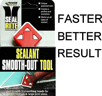 £5.60 • Buy Smooth Out Silicone Sealant Caulk Finishing Smoothing Seal Tool Bath Worktop