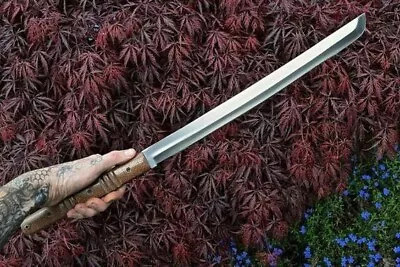 Custom Handmade D2 Tool Steel Hunting Sword Tacticel Katana Sword Combat Sword • $125