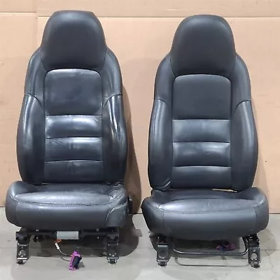 06-10 Corvette C6 Driver Passenger Seat Set Seats Standard Aa7148 See Note • $569.05