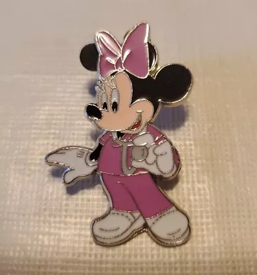 2021 Disney Parks Minnie Mouse Nurse In Pink Scrubs Disney Pin Disneyland • $8.95