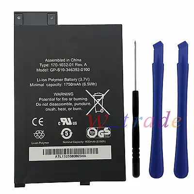 $14.90 • Buy New Battery 170-1032-00 For Amazon Kindle 3 Keyboard D00901 Graphite 170-1032-01
