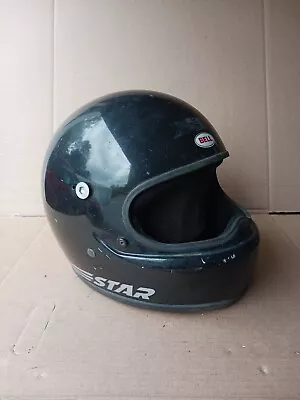 Vintage Bell Star Motorcycle  Helmet 1981  SNELL 1975  7 1/4   58 • $50