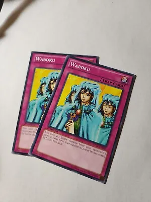 SDCR-EN035 2X Waboku 1st Edition NM  YuGiOh Card Y4 • $1.99