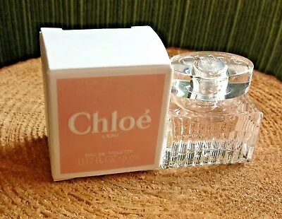 Chloe L'eau EDT For Women MINI SPLASH Travel Size 5 Ml-100%AUTHENTIC NIB • $15.99