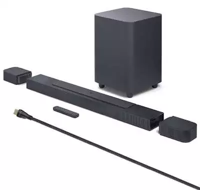 JBL BAR 700 PRO 5.1 Soundbar Bundle With 10 In. Wireless Subwoofer Detachable Re • $899.95