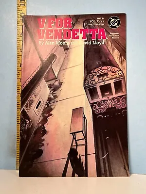 $6.50 • Buy 1989 DC V For Vendetta Vol X Of X Comic Book