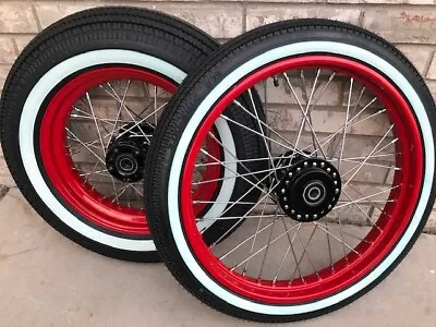 2005-2007 Harley Sportster Nightster Powder Coated 40 Spoke Old School Wheel Set • $1380