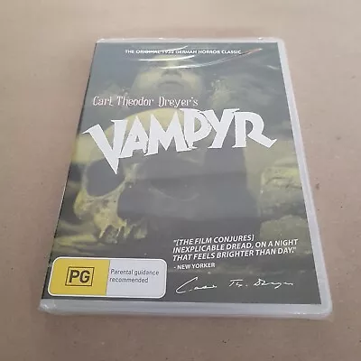 Brand New - Carl Theodor Dreyer's Vampyr (DVD 1932) • $35