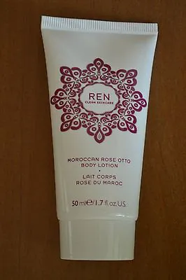 £3.39 • Buy SALE Sealed REN Clean Skincare Moroccan Rose Otto Body Lotion Travel Size 50ml 