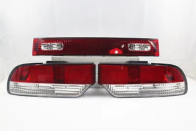 Fits 1989-1994 240SX S13 Hatchback Red LED Tail Lights+Center Piece Lamp 89-94 • $329